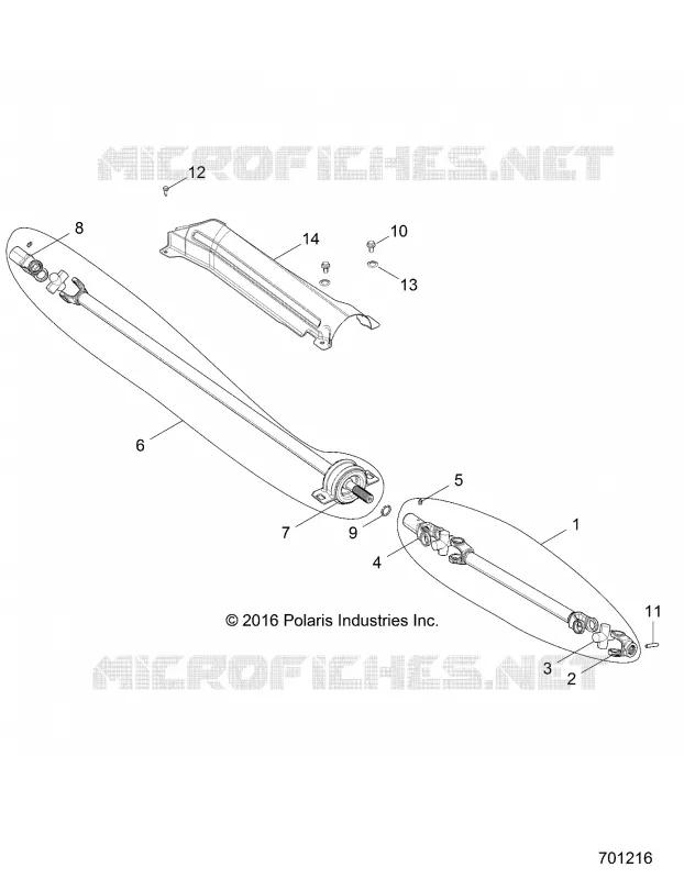 TRASMISSIONE, PROP SHAFT