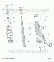 SUSPENSION, ANTERIORE MONTANTE
