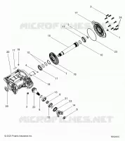 TRASMISSIONE, RIGHT ANGLE GEARCASE ASM.