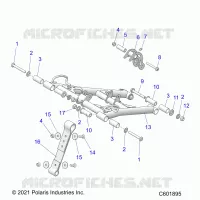 SUSPENSION, ANTERIORE COPPIA ARM