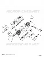 DRIVE TRAIN, PRINCIPALE SCATOLA INGRANAGGI INTERNALS