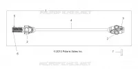 TRASMISSIONE, FRONT PROP ALBERO