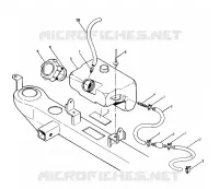 SERBATOIO OLIO ASSEMBLY 250 6x6 / W928727 (4922842284005A)