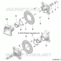 SUSPENSION, PORTAPACCHI POSTERIORE