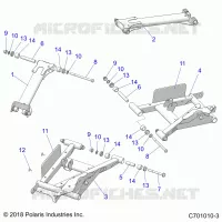 SOSPENSIONE POSTERIORE CONTROL ARMS
