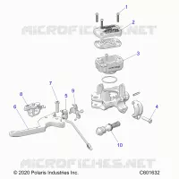 BRAKES, CILINDRO PRINCIPALE ASM.