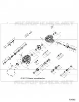 DRIVE TRAIN, PRINCIPALE SCATOLA INGRANAGGI INTERNALS