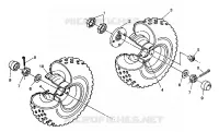 MEDIO RUOTA MONTAGGIO 6X6 350L S938739 (4924362436027A)