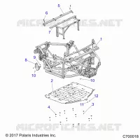 CHASSIS, MAIN FRAME AND SCIARED PLATES