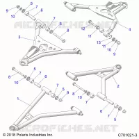 SOSPENSIONI ANTERIORI CONTROL ARMS