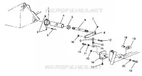 TORSION BAR ASSEMBLY 440 XCR 0941760 (4925182518013A)
