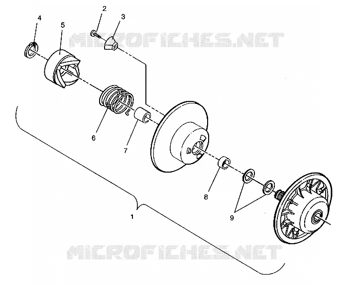 FRIZIONE DRIVEN ASSEMBLY LITE E943433 (49273427340022)