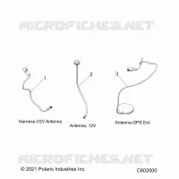 ELETTRICO, GPS HARNESS AND ANTENNA