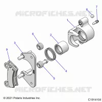 BRAKES, PINZA POSTERIORE