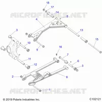 SOSPENSIONE POSTERIORE CONTROL ARMS- A20SXD95AG 