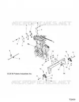 ENGINE, ENGINE AND TRASMISSIONE MOUNTING