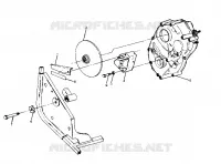 RH SCATOLA DEGLI INGRANAGGI   FRENO MTG. 250 4X4 (4919791979031A)