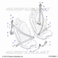 SEDE BELT MOUNTING, STANDARD