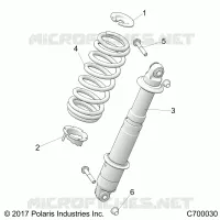 SOSPENSIONE POSTERIORE SHOCK MOUNTING