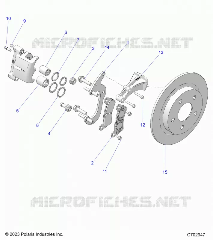 BRAKES, PINZA POSTERIORE