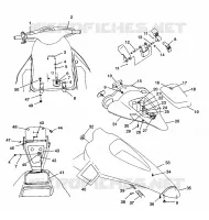 FRONT VANO HURRICANE B964466 and Intl. HURRICANE I964466 (4935733573A007)