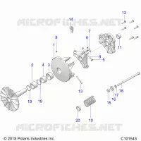 TRASMISSIONE, PRIMARY CLUTCH