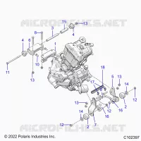 MOTORE, MOUNTING &amp; LONG BLOCK
