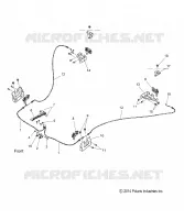 TELAIO, CAPPUCCIO HINGE CABLE ASM.