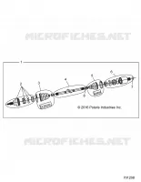 TRASMISSIONE, FRONT HALF SHAFT