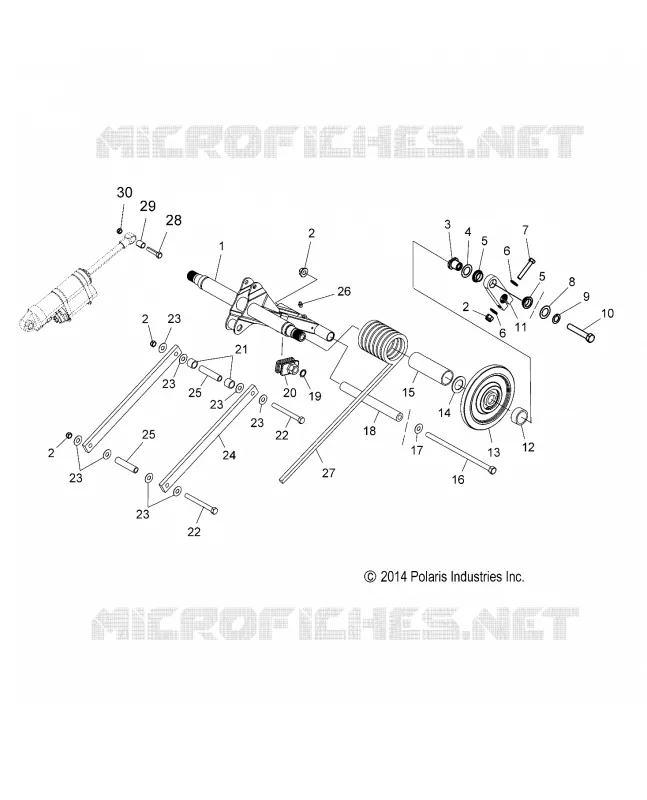 SUSPENSION, POSTERIORE COPPIA ARM