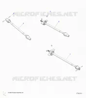 TRASMISSIONE, FRONT, MID, REAR PROP SHAFT