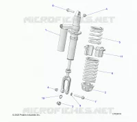 SUSPENSION, SHOCK ANTERIORE MOUNTING