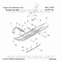 STEERING, SCIARE ASM.