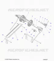 SUSPENSION, POSTERIORE COPPIA ARM