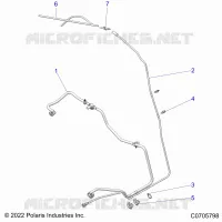 SISTEMA DI ALIMENTAZIONE CARBURANTE, LINES, STD.