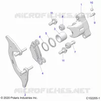 FRENO ANTERIORE CALIPER