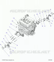 MOTORE, MOUNTING &amp; LONG BLOCK