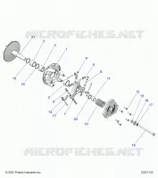 TRASMISSIONE, PRIMARY CLUTCH