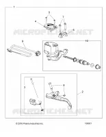 BRAKES, FRONT BRAKE LEVER AND CILINDRO PRINCIPALE