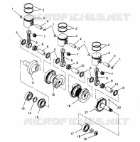 PISTONEEE   ALBERO MOTORE XLT TOURING  0963357 AND EUROPEAN XLT TOURING  E96335 (4931923192C010)