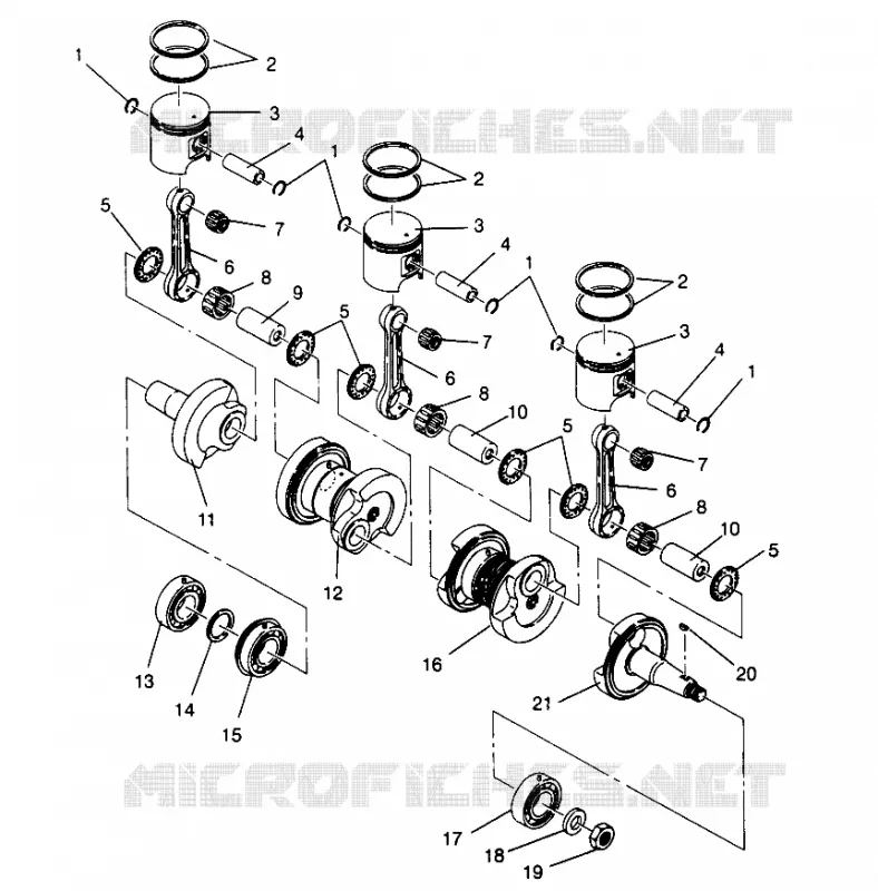 PISTONEEE   ALBERO MOTORE XLT TOURING  0963357 AND EUROPEAN XLT TOURING  E96335 (4931923192C010)