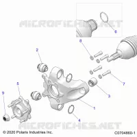 SUSPENSION, PORTAPACCHI POSTERIORE AND HUB