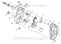 carter della catena 700 XCR 0985678(A) and EUROPEAN 700 XCR E985678 (4943114311B007)