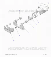 BRAKES, PINZA POSTERIORE