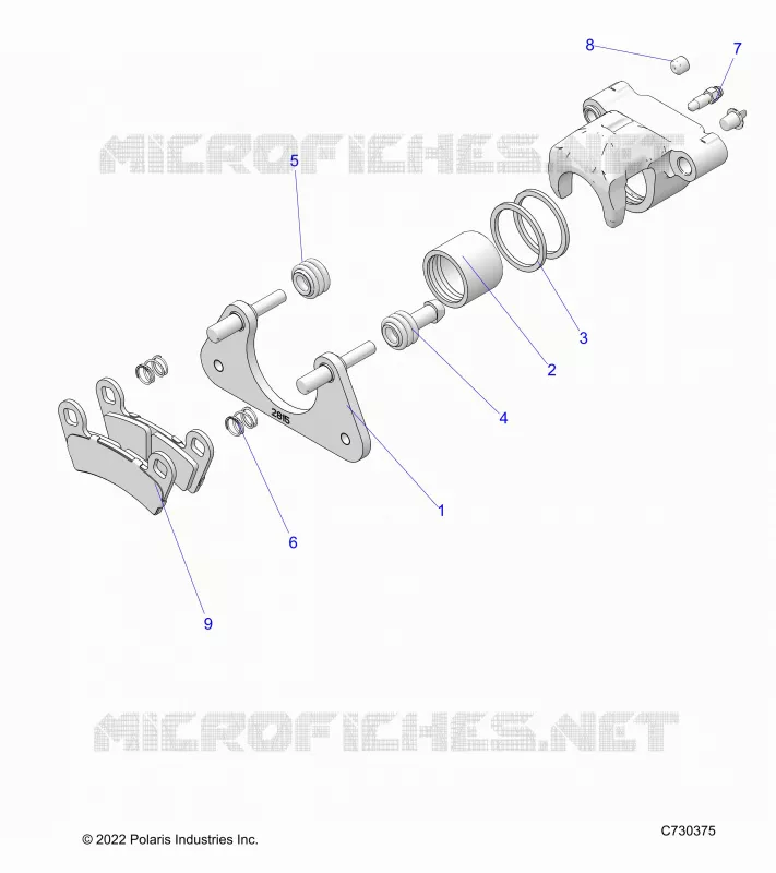 BRAKES, PINZA POSTERIORE