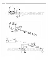 FRENO ANTERIORE BRAKE LEVER AND MASTER CYLINDER