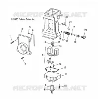 CARBURATORE, LOWER