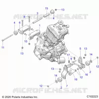 MOTORE, MOUNTING &amp; LONG BLOCK