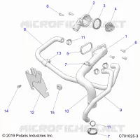 RAFFREDDAMENTO, THERMOSTAT AND BYPASS