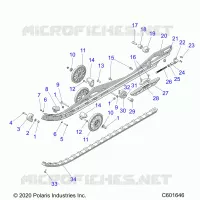SUSPENSION, RAIL BEAM LH/RH